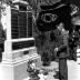 Herdenkingsviering ACV-ACW: neerleggen van bloemen aan monument voor gesneuvelden, Kachtem 1957