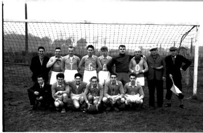 Voetbalploeg, Izegem, 1959