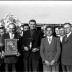 Kampioenschap vinkenzetting van beide Vlaanderen: Geldhof (?) kampioen, Izegem 1957