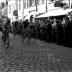 Wielerwedstrijd: Gabriël Grijze wint spurt voor 2de plaats, Staden 1957