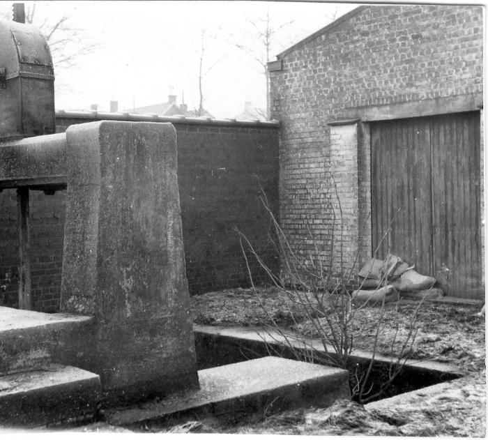 Onderdeel van sluis op Mandel, 1964-1965