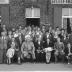 Kampioenviering manillers café 't Huis van Commerce, Izegem 1957
