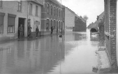 Overstroming Kattenstraat, 1925