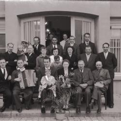 Kampioenviering 'Hof van Commerce': Victor Vermaut kampioen, Izegem 25 augustus 1957