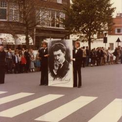 Rodenbachstoet met portret Albrecht Rodenbach