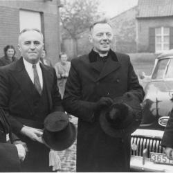 Inhuldiging E.H. Allegaert, Beveren, 1952