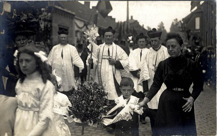 Installatiestoet Van Ryckeghem, Krottegem, 1911