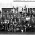 Kampioenviering vinkenzetters: L. Langsweert kampioen, Izegem 1957