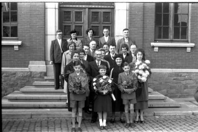 Jubileum familie Coopman, Emelgem 1957