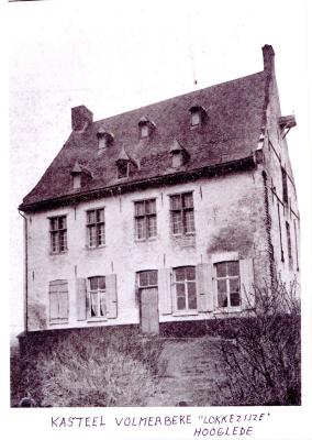 Kasteel Volmerbeke "Lokkedijze", Hooglede