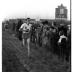 Fotoreportage atletiekwedstrijd: Vanderhoeven in actie, Izegem 1957