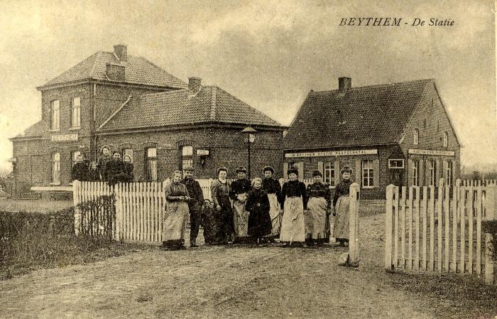 Station Beitem, voor WO I