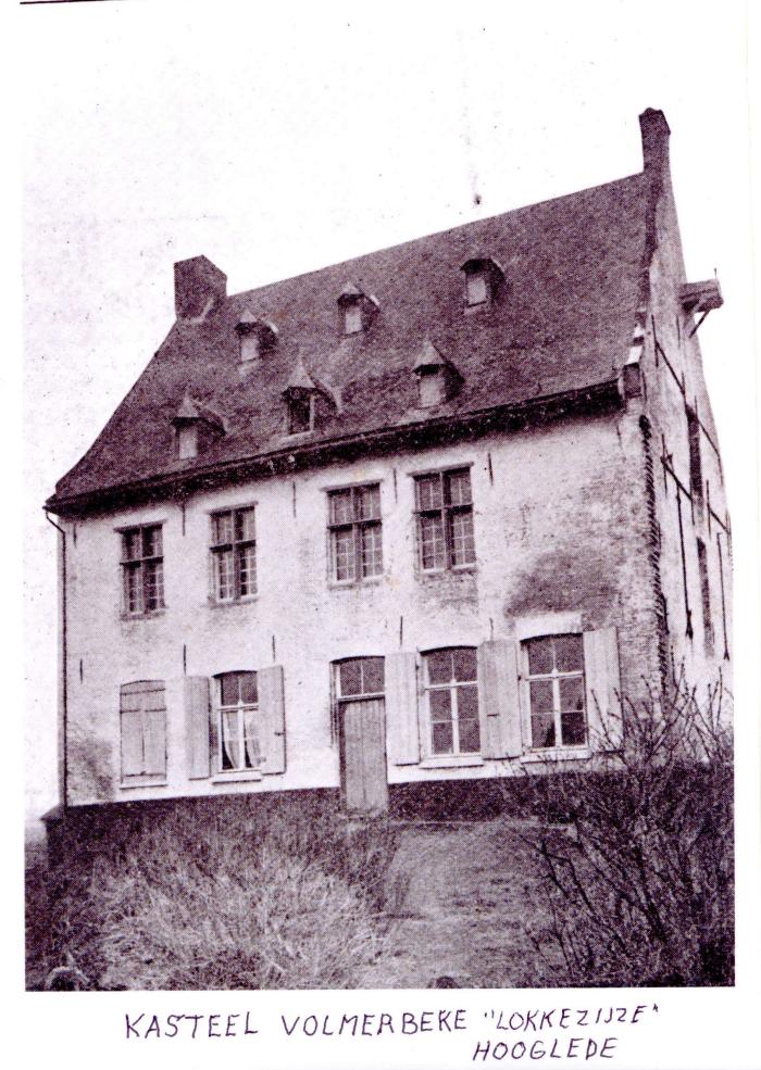 Kasteel Volmerbeke "Lokkedijze", Hooglede