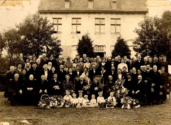 Familie Halle (bedevaarders), Hooglede, 1920