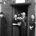 Huldiging Jos Vereecke (Jos Vanderheere?), Izegem 1958