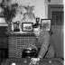 Fotoreportage biljartkampioen café 'Terneuzen': fases in spel, Izegem 1957