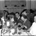 Huldiging Saelen: personeel aan feestmaal, Kachtem 1958