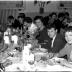 Huldiging Saelen: personeel aan feestmaal, Kachtem 1958