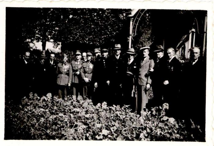 Gemeentebestuur Gits, Gits, 1945