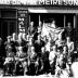 Huldiging 'Rookersmaatschappij' café Sint-Elooy: groepsfoto, Izegem 1958