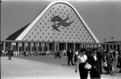 Fotoreportage wereldtentoonstelling, Brussel, 15 augustus 1958