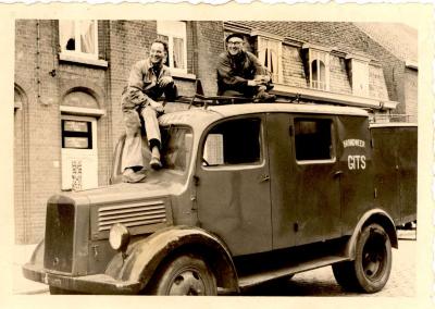 Brandweerwagen, Hooglede-Gits, 1955