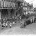 Feest bij padvinders (scouts): optocht, Izegem 1958