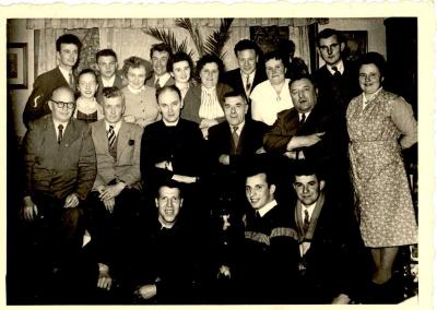 groepsfoto Milac Comité, Hooglede-Gits, 1950