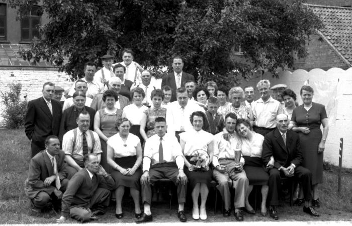 Huldiging "De Kunstkring", Izegem, 1958