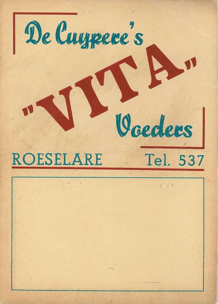 Reclame VITA