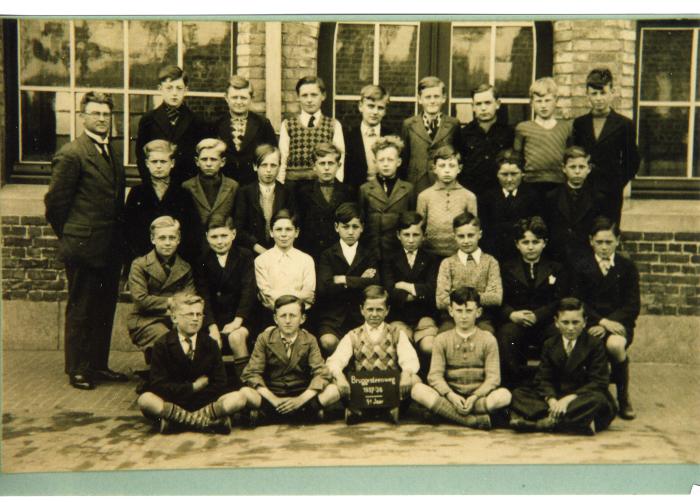 Klasfoto 7de leerjaar, stadsschool II