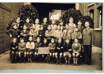 Klasfoto, stadsschool I, 1937-1938